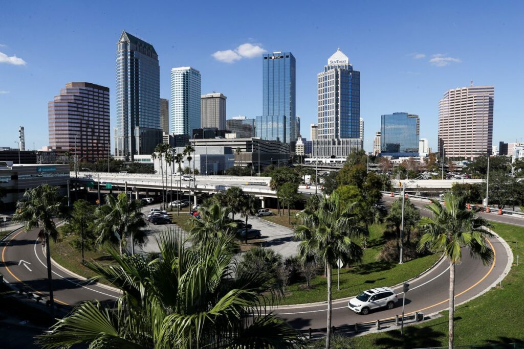 Tampa Florida Skyline